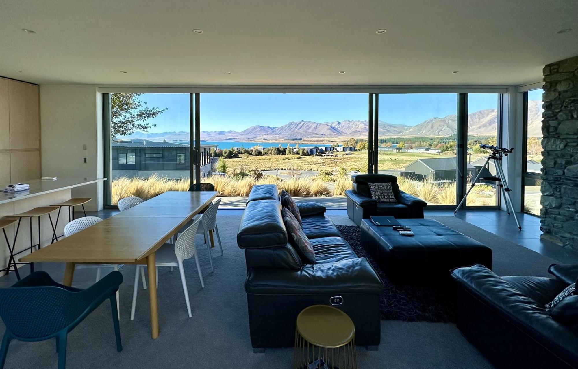 Luxury Lakeview Apartment - Lake Tekapo Eksteriør billede