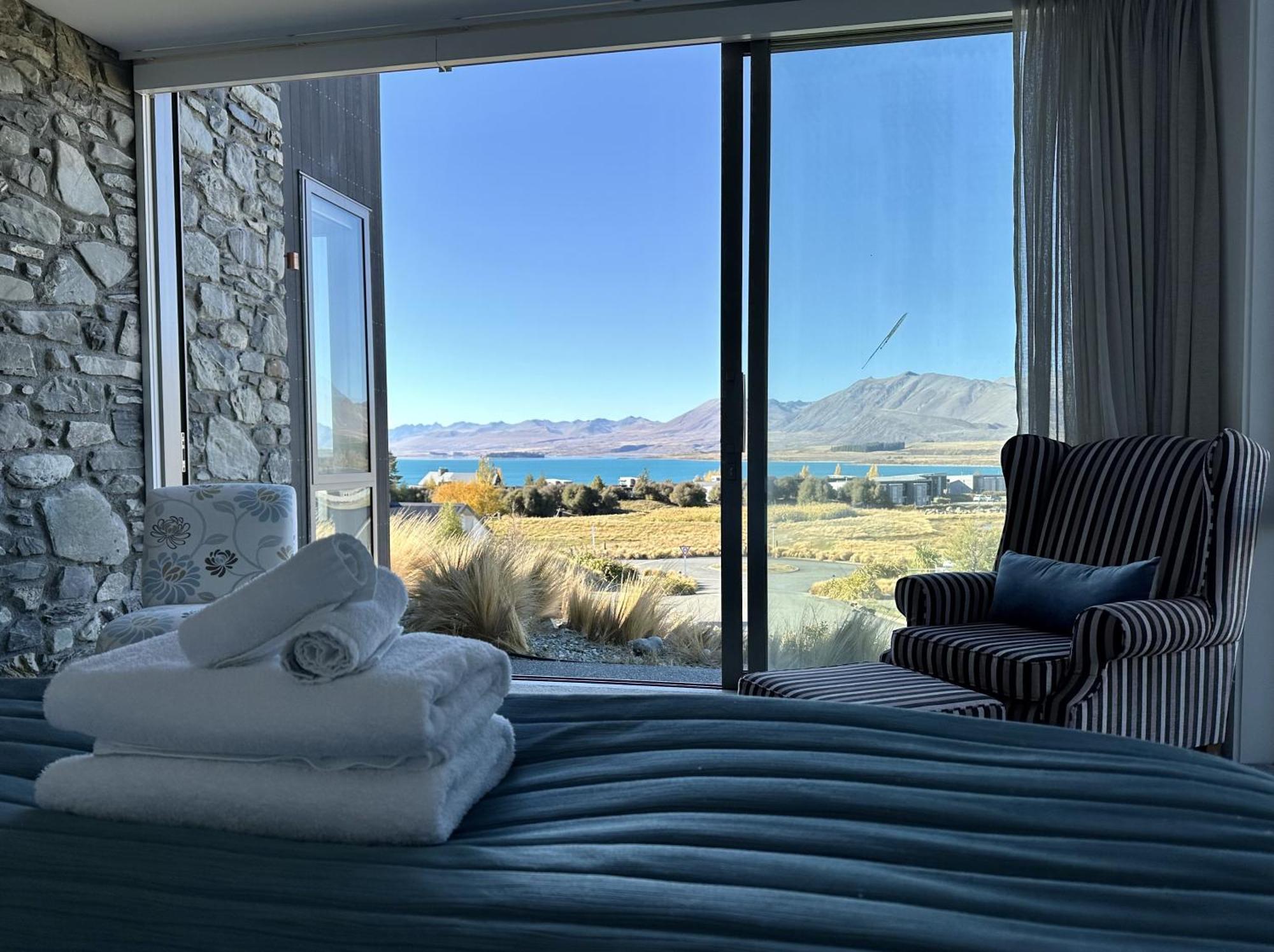 Luxury Lakeview Apartment - Lake Tekapo Eksteriør billede