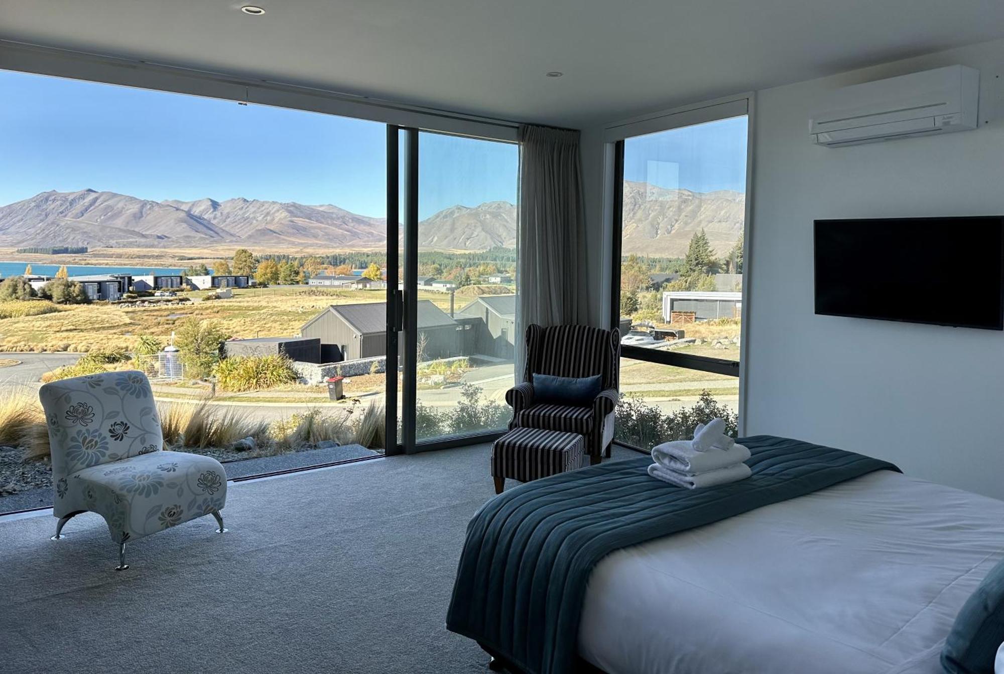 Luxury Lakeview Apartment - Lake Tekapo Eksteriør billede